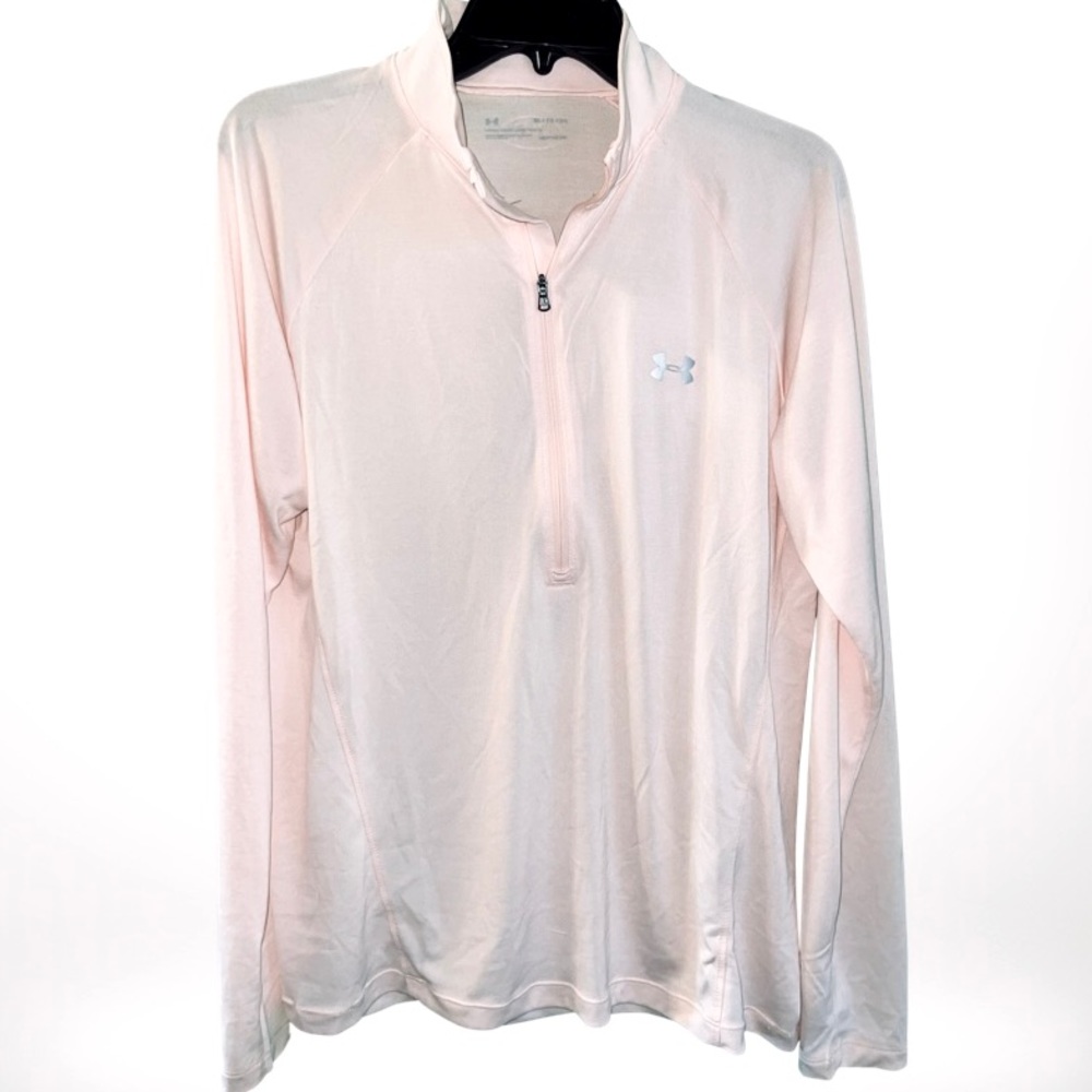 NWOT Under Armour Half-Zip Heat Gear Top XL